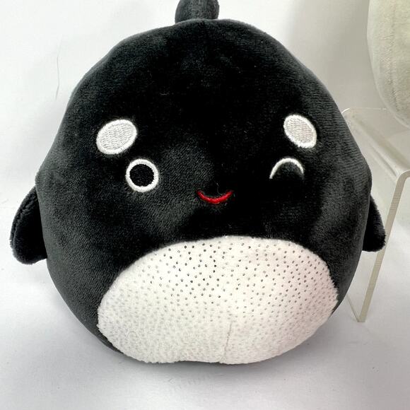 Lot of 4 Squishmallow Plush Stuffed Animal Dog Sea Turtle fish The Orca Whale - Picture 11 of 16